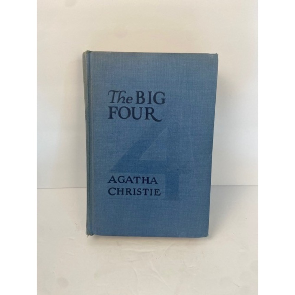 Agatha Christie The Big Four 1927 Hardcover Grosset & Dunlap 2nd Printing Poirot